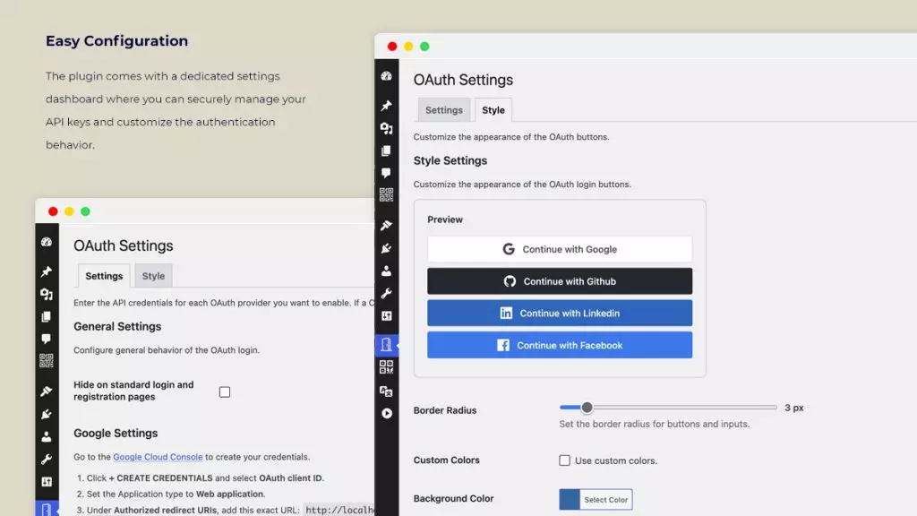 VenOauth / Social Login for WordPress