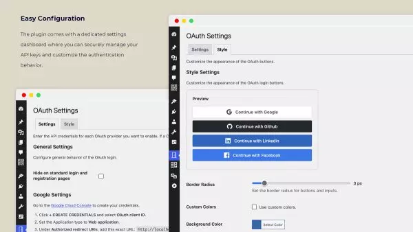 VenOauth / Social Login for WordPress - Image 3
