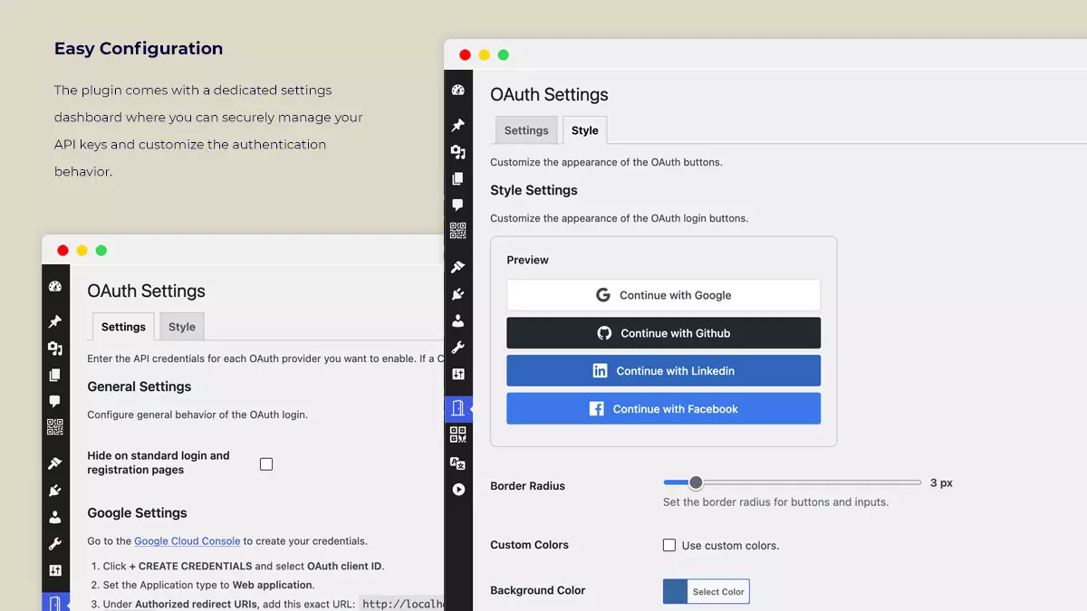 VenOauth / Social Login for WordPress - Image 3