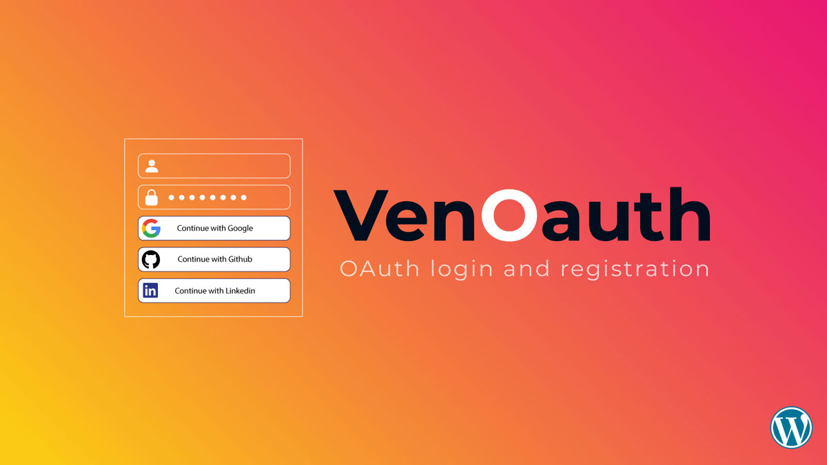 VenOauth | Social Login & Registration
