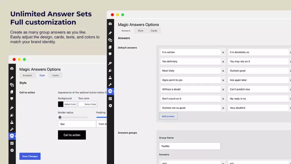 Magic Answers / Divination Plugin