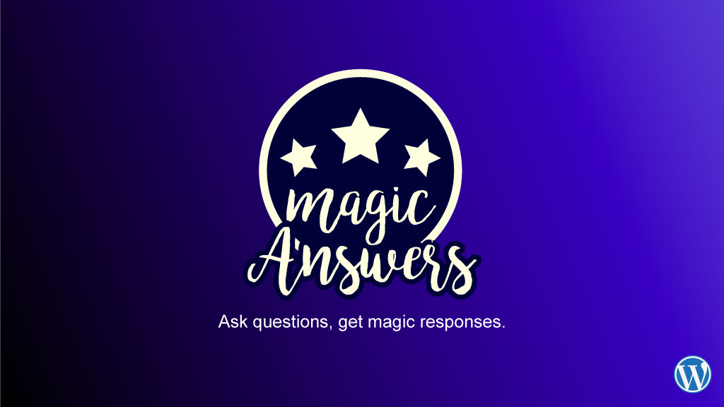 Magic Answers - WP Plugin - Image 1