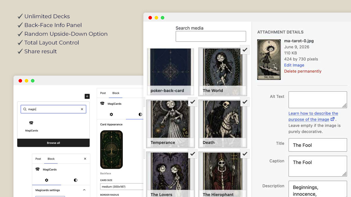 MagiCards - WP Plugin - Image 3