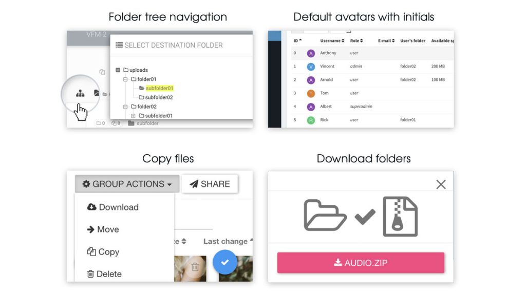 Veno File Manager / Host and share files