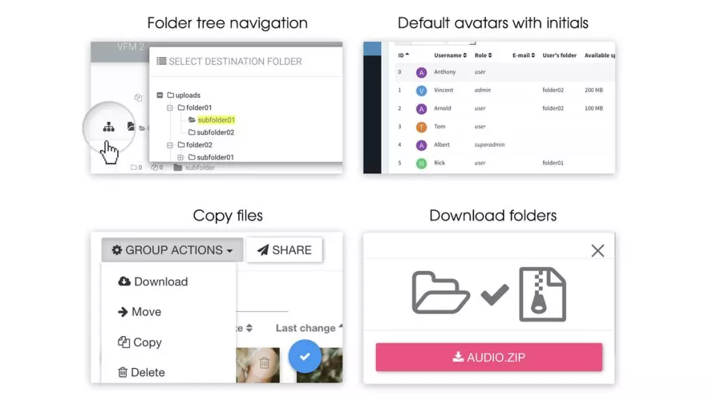 Veno File Manager / Host and share files