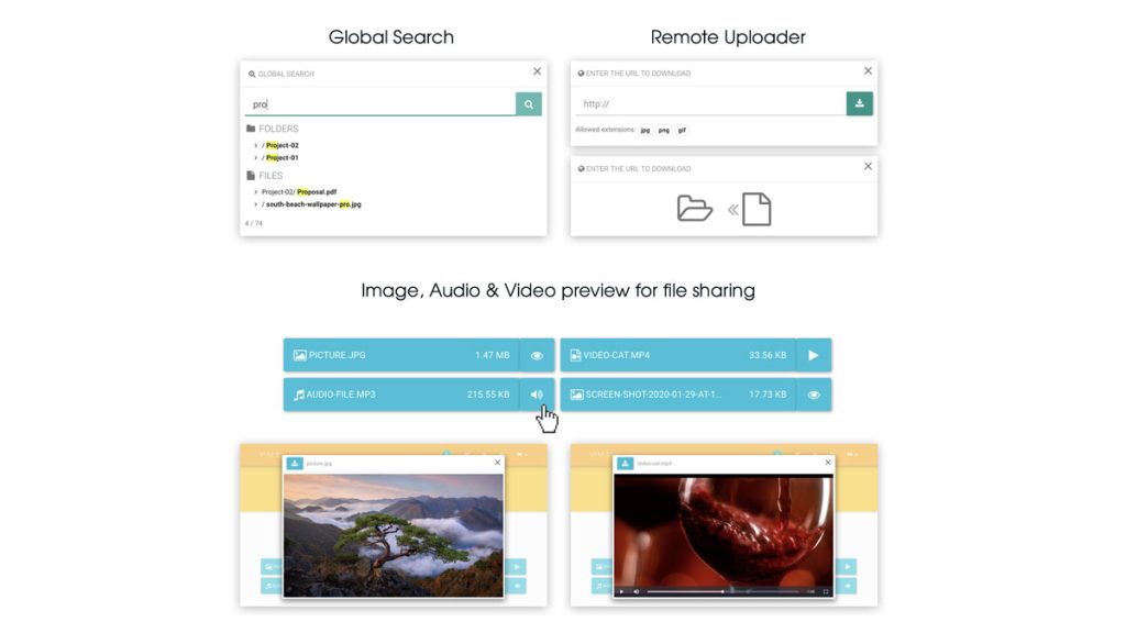 Veno File Manager / Host and share files